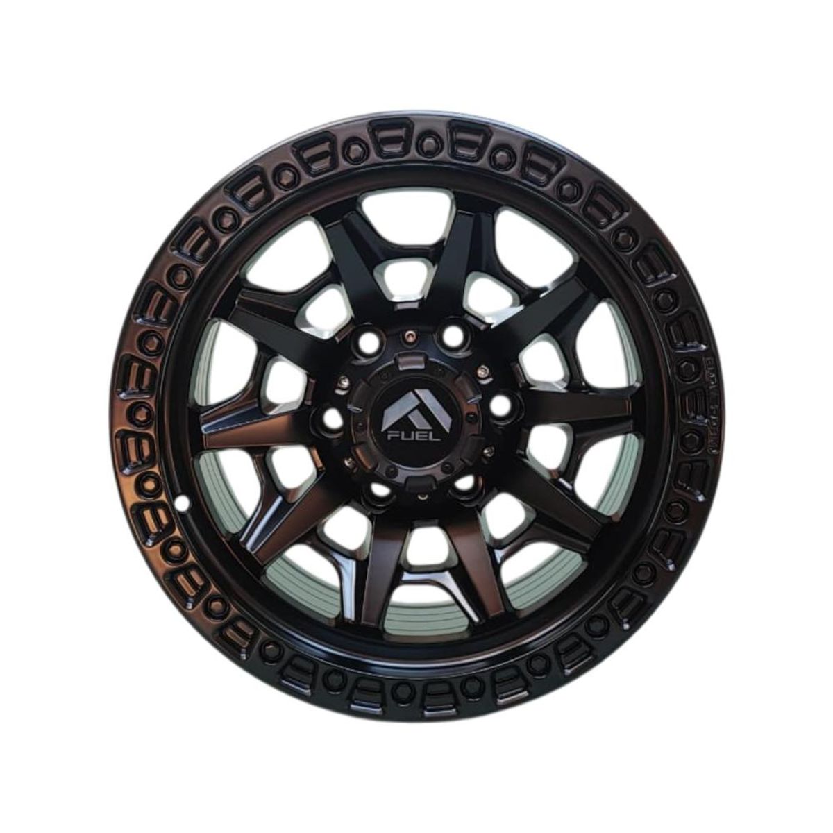 GENERICO - Juego de Llantas 17X85 6x1397 Et0 Matt Black 602 FSB