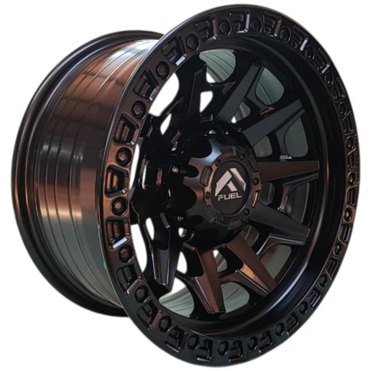 GENERICO - Juego de Llantas 17X85 6x1397 Et0 Matt Black 602 FSB