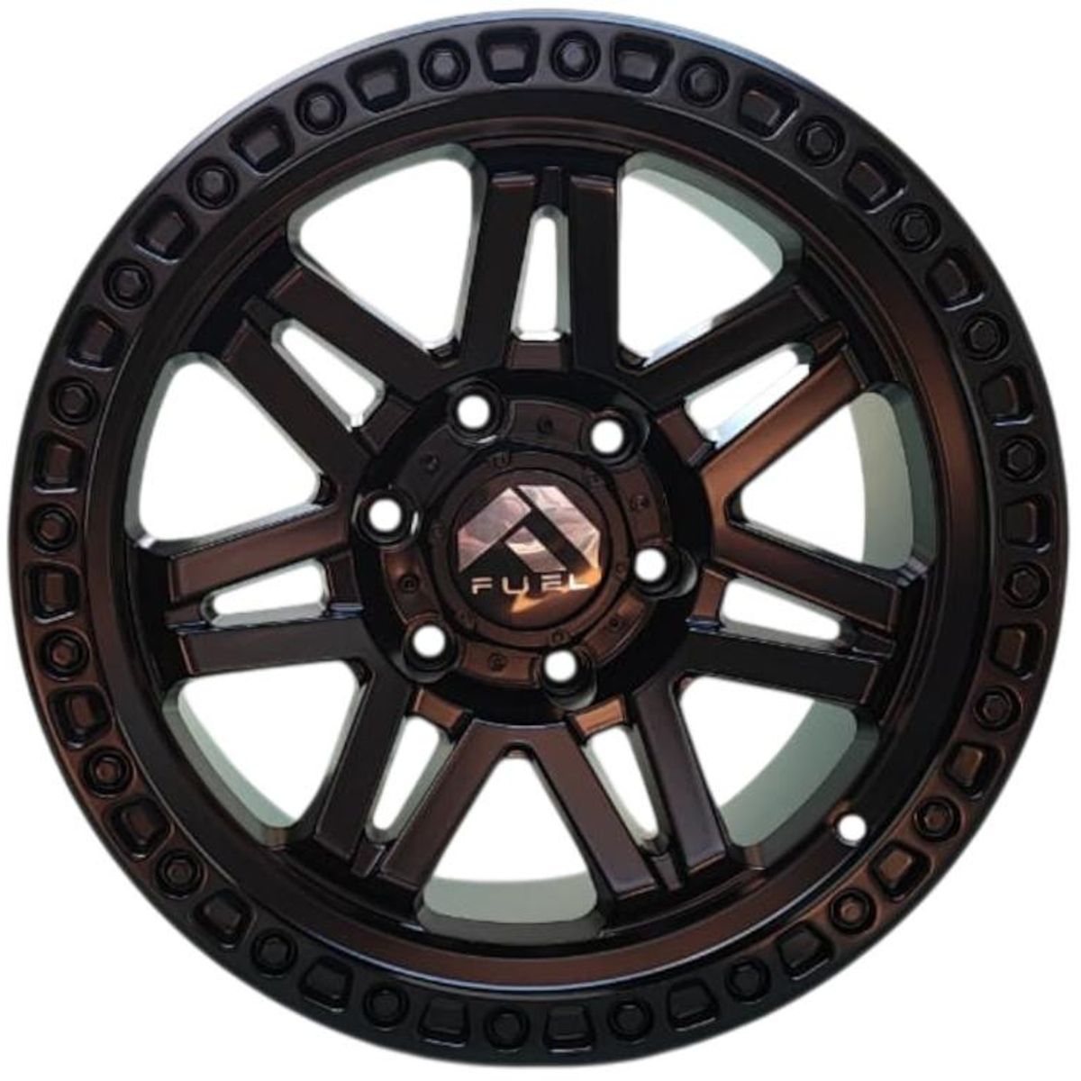 GENERICO - Juego de Llantas 17X9 6x1397 Et0 MATT BLACK H053-7