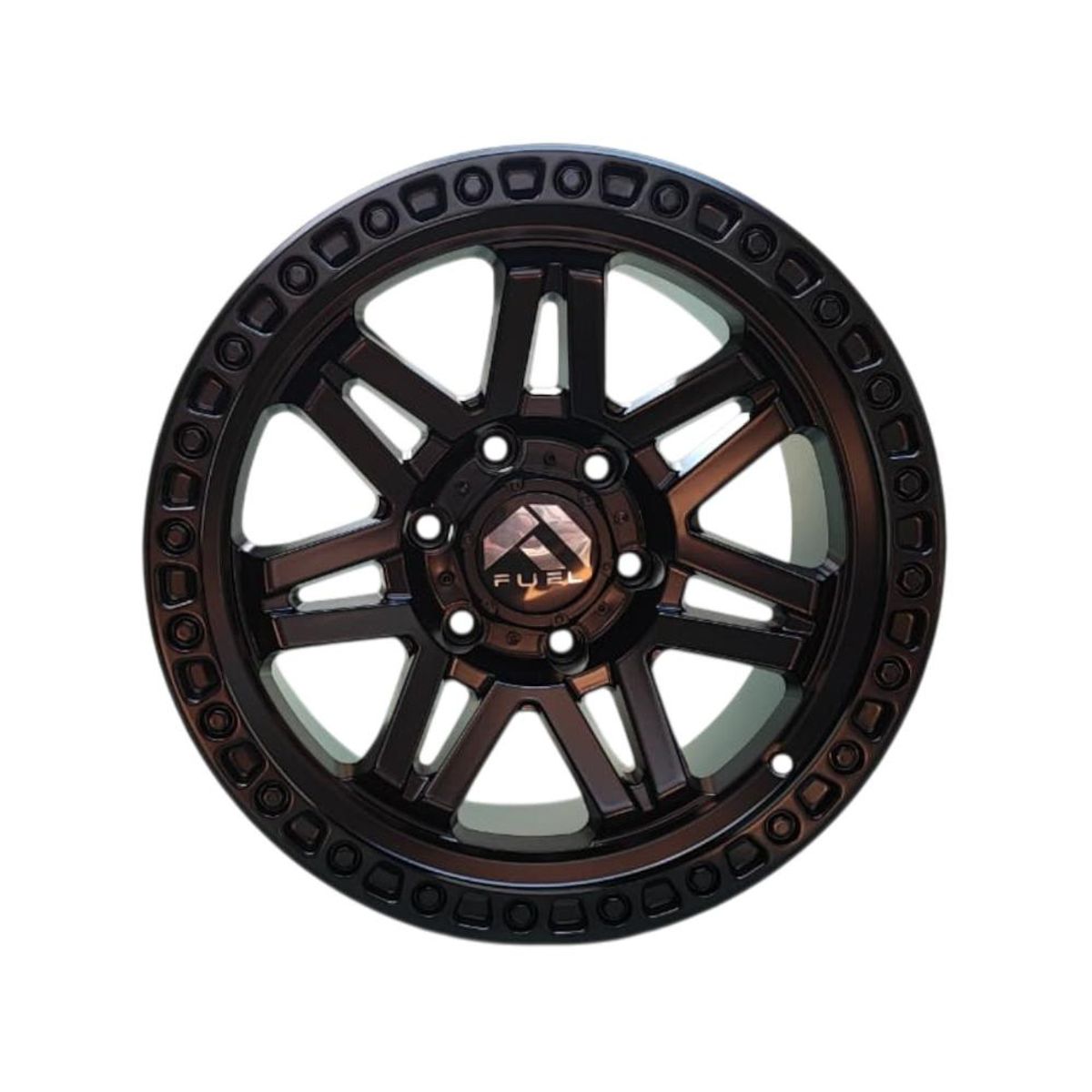 GENERICO - Juego de Llantas 17X9 6x1397 Et0 MATT BLACK H053-7