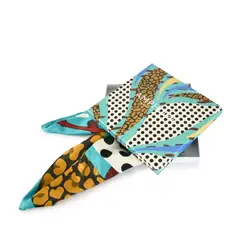 AMPHORA - Pañuelo olena celeste