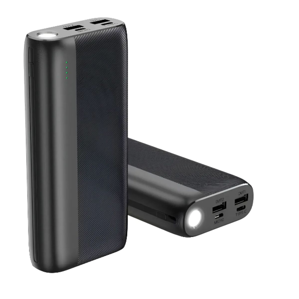 GENERICO - Power Bank 20000mah 20w Carga Rápida Con Linterna Oarmio