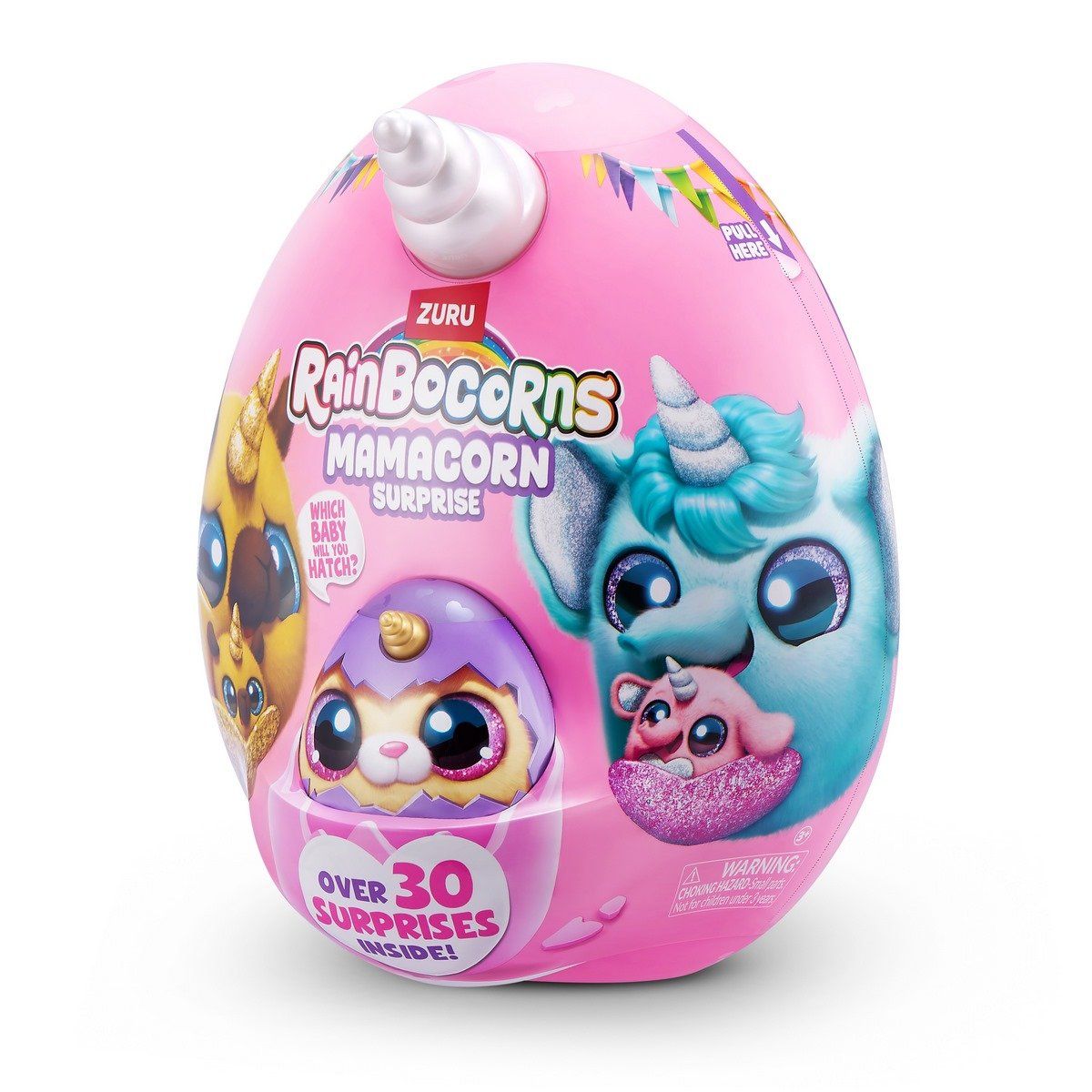 ANSALDO - Peluche Mamacorn Sorpresa Rainbocorns