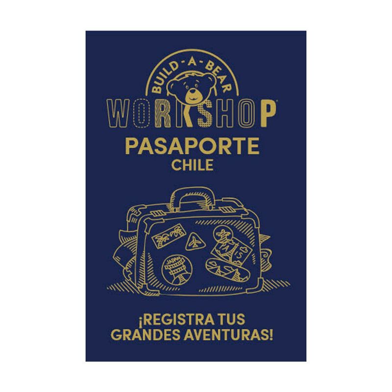 BUILD A BEAR - Pasaporte Chileno Build-A-Bear