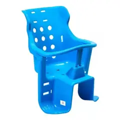 GENERICO - Silla Porta Bebe de Bicicleta Asiento azul