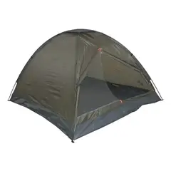 GENERICO - Carpa 4 Personas Klimber Termosellada + Bolso Color Verde