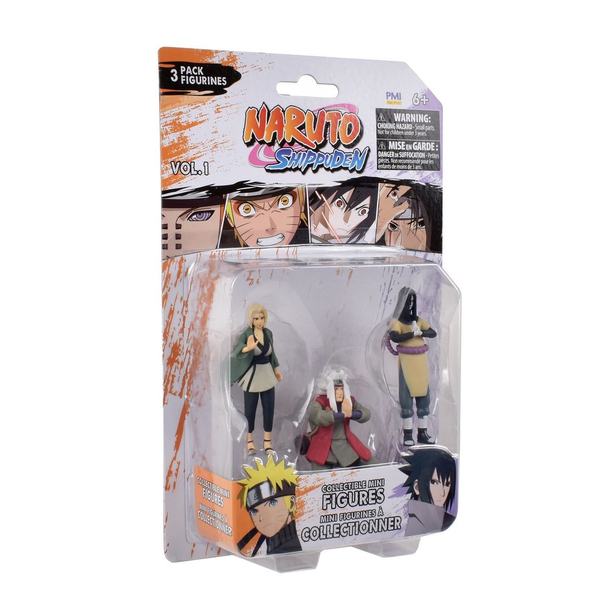 ANSALDO - Pack 3 Figuras Coleccionables 7 Cm Naruto - Tsunade