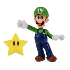 NINTENDO - Figura 6 Cm Con Accesorio Super Mario De - Luigi