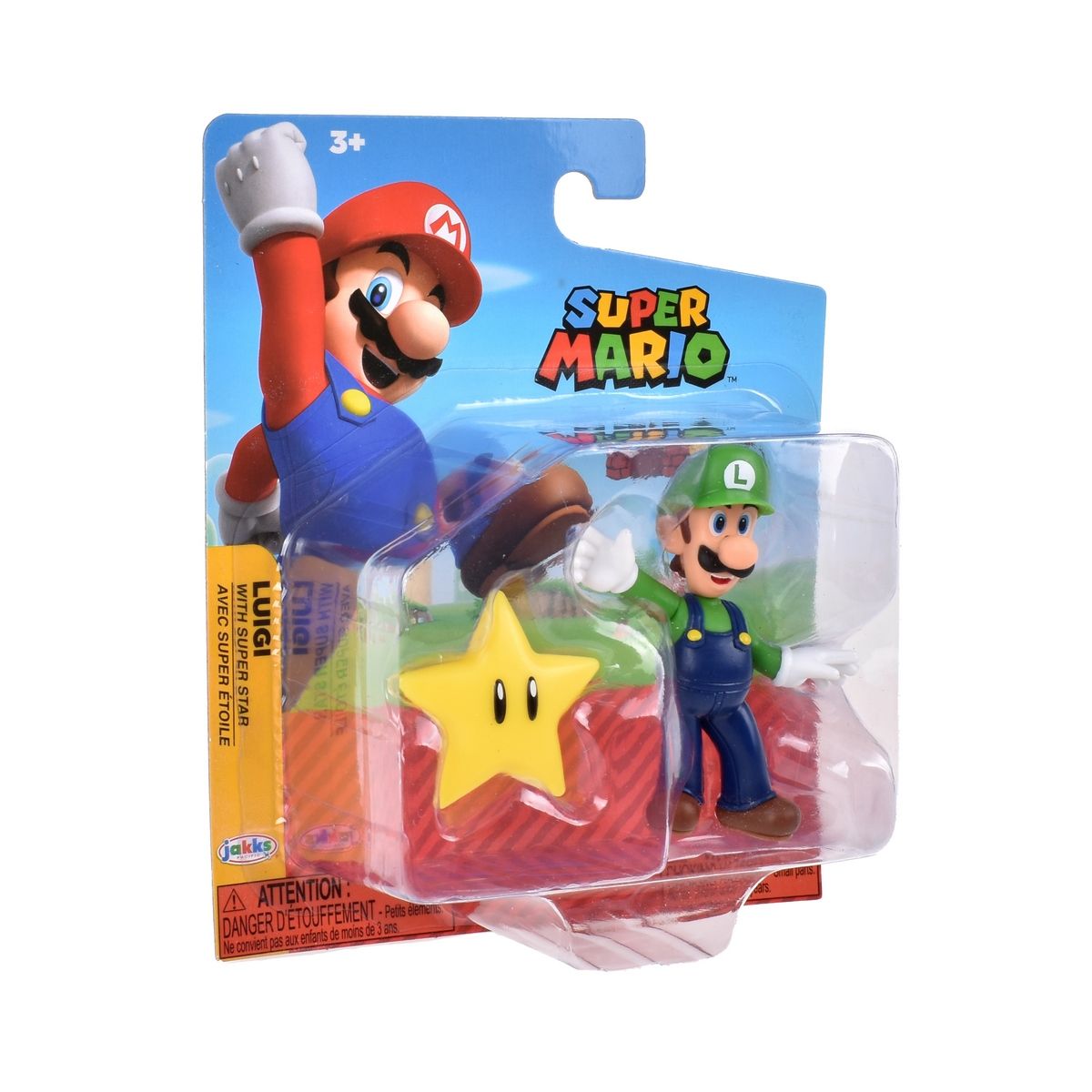 NINTENDO - Figura 6 Cm Con Accesorio Super Mario De Nintendo - Luigi
