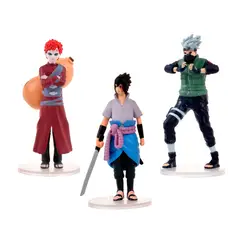ANSALDO - Pack 3 Figuras Coleccionables 7 Cm Naruto - Gaara