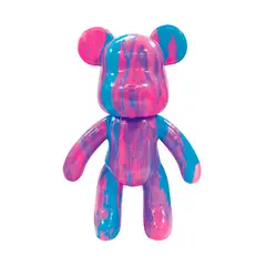 ANSALDO - Oso Mediano Para Pintar Pour Palz - Berry Blast