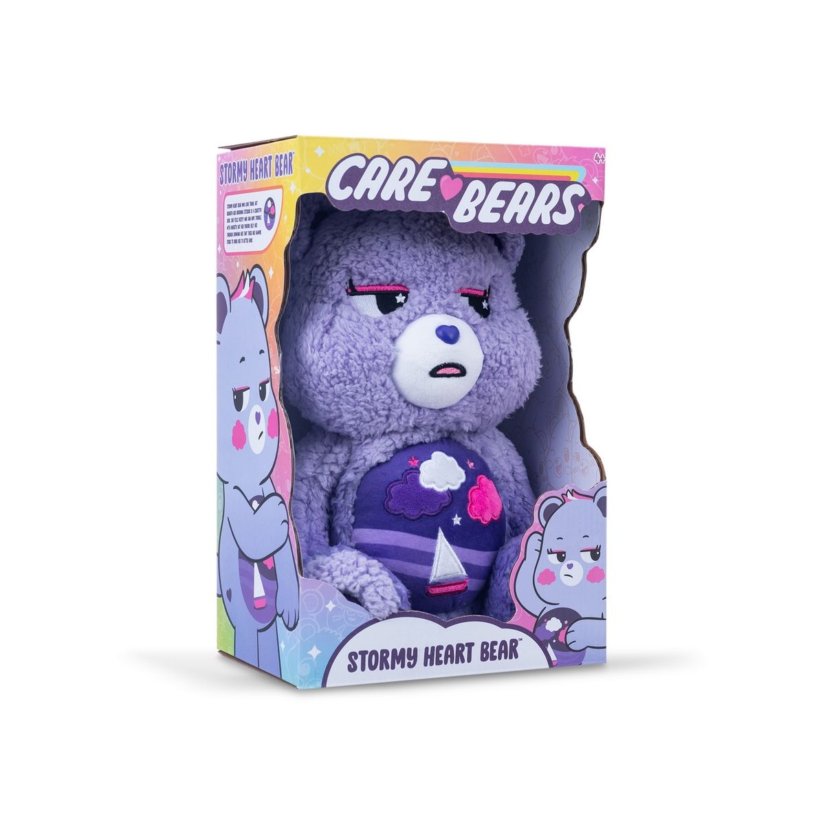 ANSALDO - Peluche 35 Cms Eco Friendly Cariñositos - Stormy Heart Bear