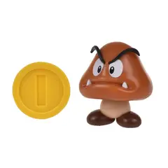 NINTENDO - Figura 6 Cm Con Accesorio Super Mario De - Goomba
