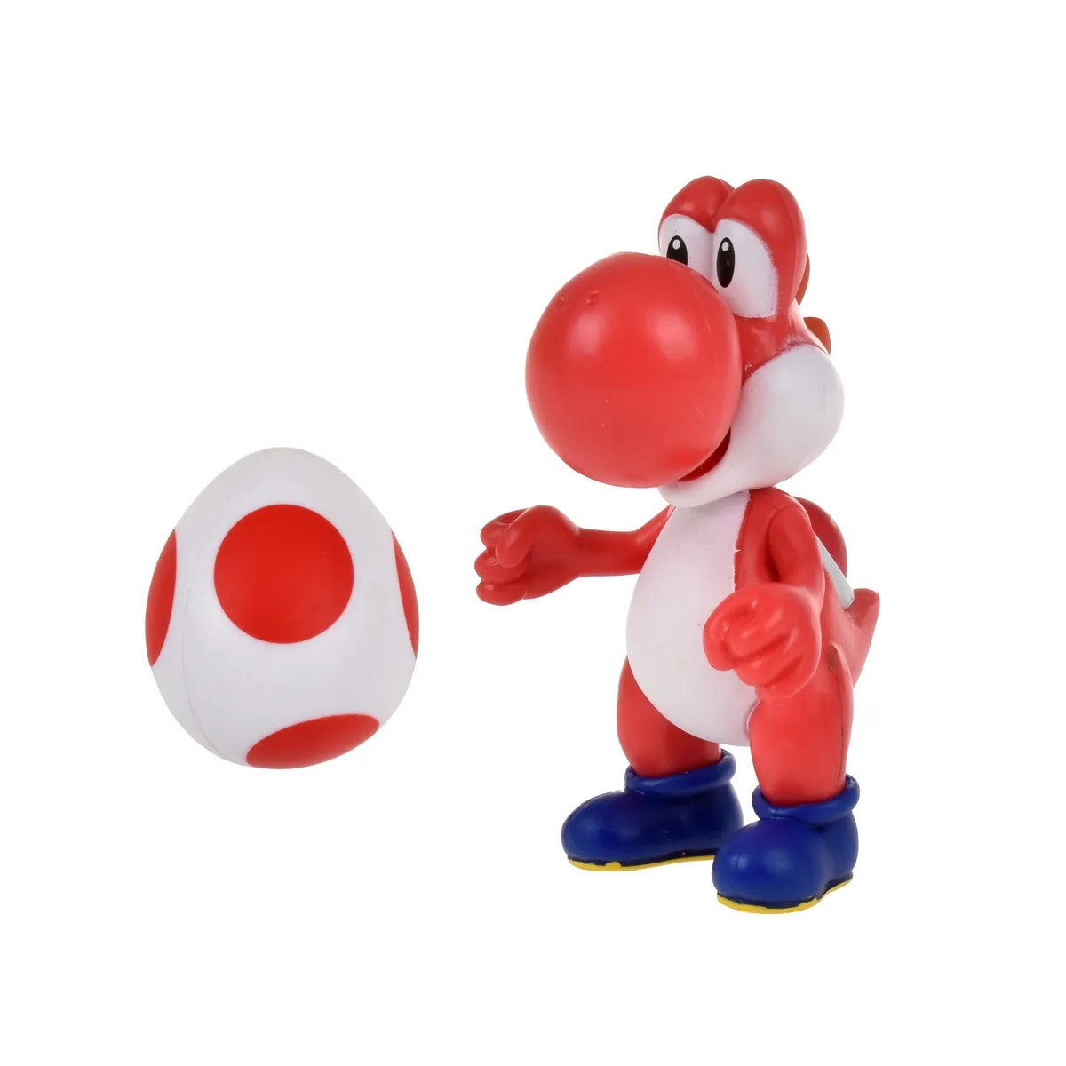 NINTENDO - Figura 6 Cm Con Acc Super Mario De Nintendo - Red Yoshi