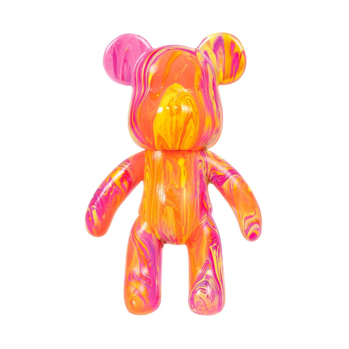 ANSALDO - Oso Mediano Para Pintar Pour Palz - Mango Sunset