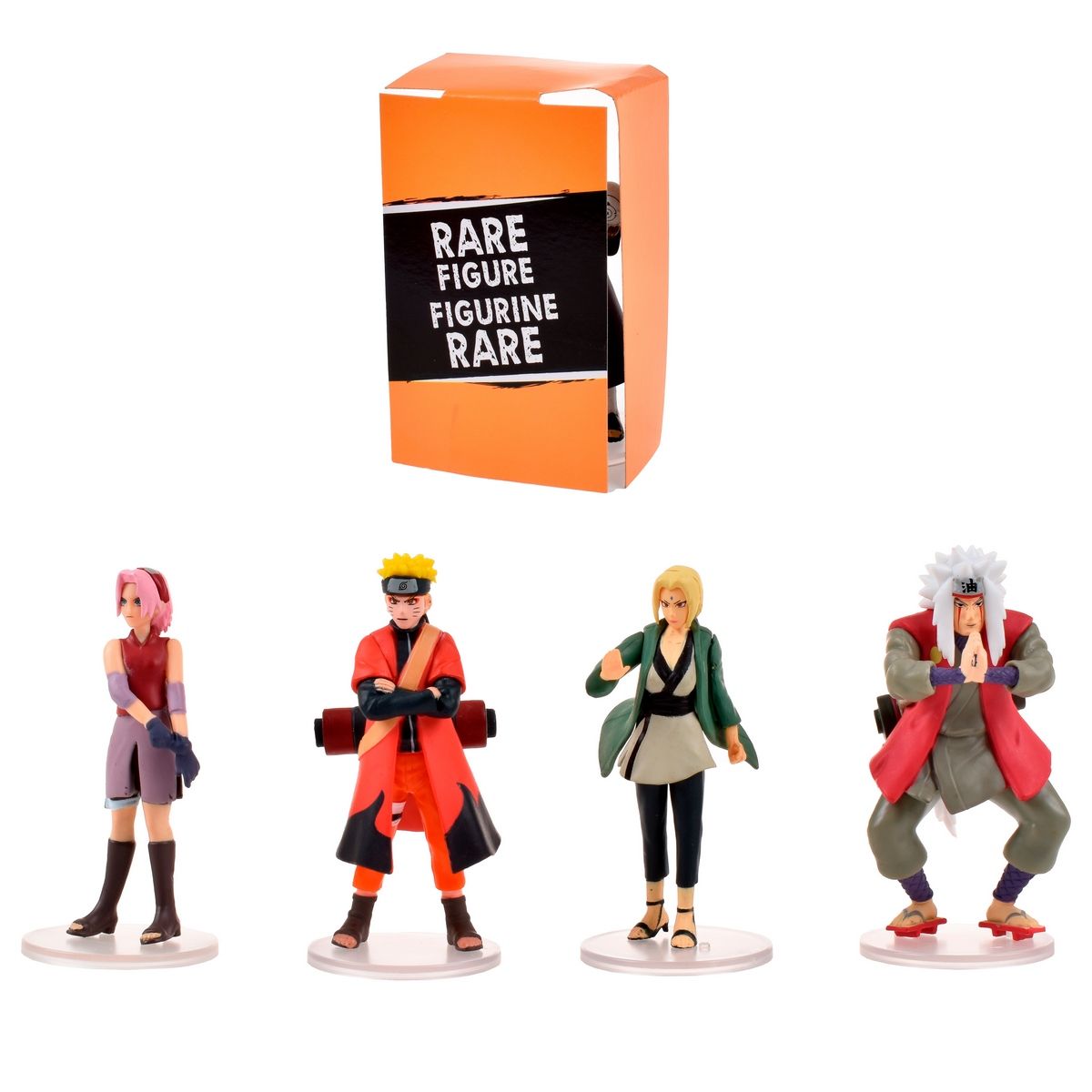 ANSALDO - Pack 5 Figuras Coleccionables 7 Cm Naruto - Sakura