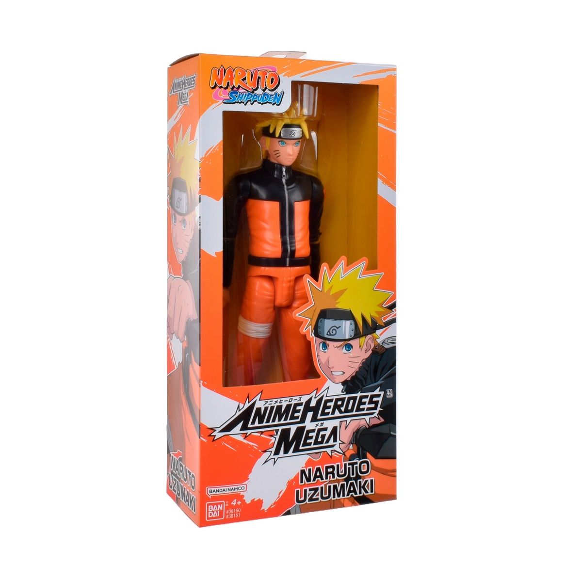 ANSALDO - Figura 30 Cm Legendaria Naruto De Bandai - Naruto Uzumaki