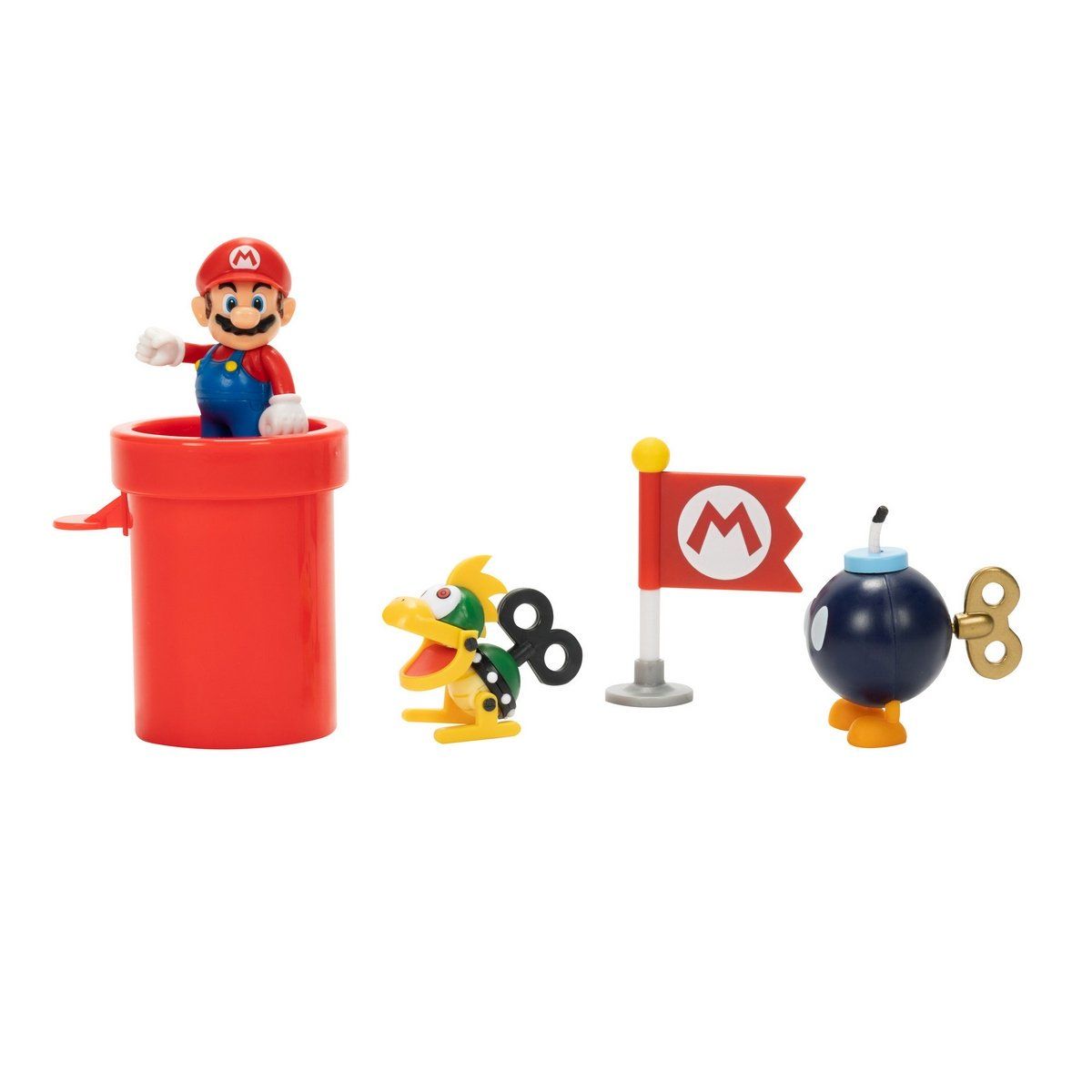 NINTENDO - Playset Figura 6 Cm Bowser Airship Deck Super Mario Nintendo