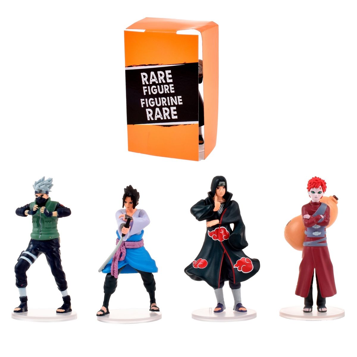 ANSALDO - Pack 5 Figuras Coleccionables 7 Cm Naruto - Kakashi