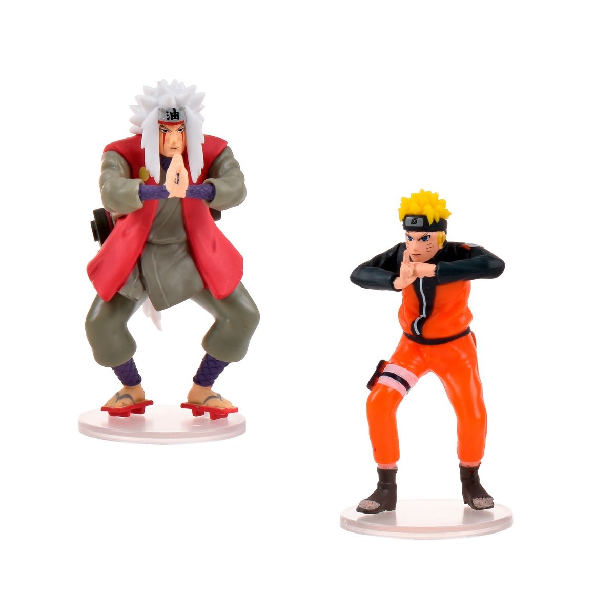 ANSALDO - Pack 2 Figuras Coleccionables 7 Cm Naruto - Jiraiya