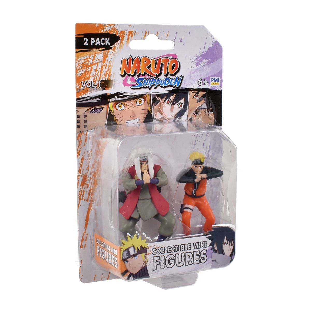 ANSALDO - Pack 2 Figuras Coleccionables 7 Cm Naruto - Jiraiya