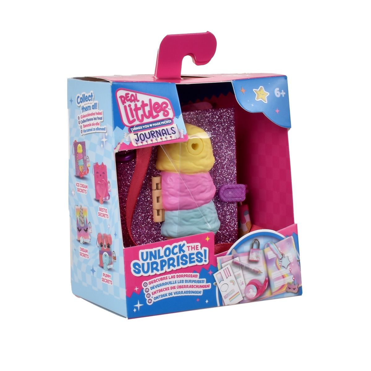 ANSALDO - Mini Diario De Vida Con Acc Real Littles - Ice Cream Secrets