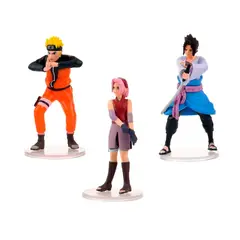 ANSALDO - Pack 3 Figuras Coleccionables 7 Cm Naruto - Naruto