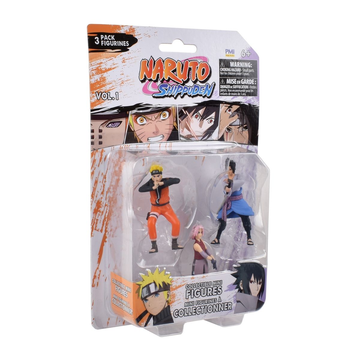 ANSALDO - Pack 3 Figuras Coleccionables 7 Cm Naruto - Naruto