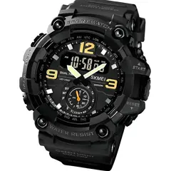 SKMEI - Reloj hombre pulsera Cronografo Alarma Calendario Resistente al agua