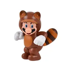 NINTENDO - Figuras 6 Cm Super Mario De Wave 54 - Mario Tanuki