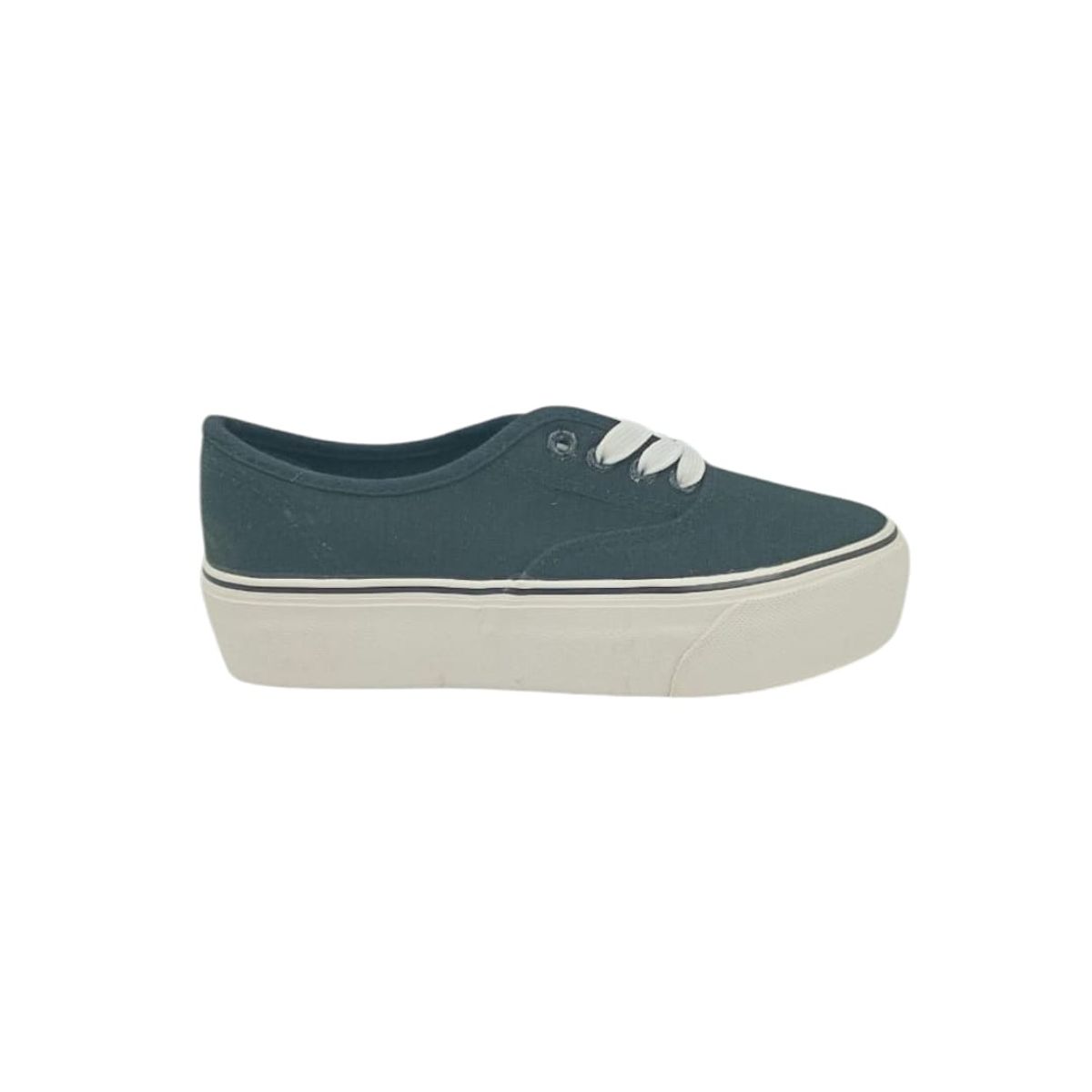 HERIEL - Zapatilla Negra Textil Mujer