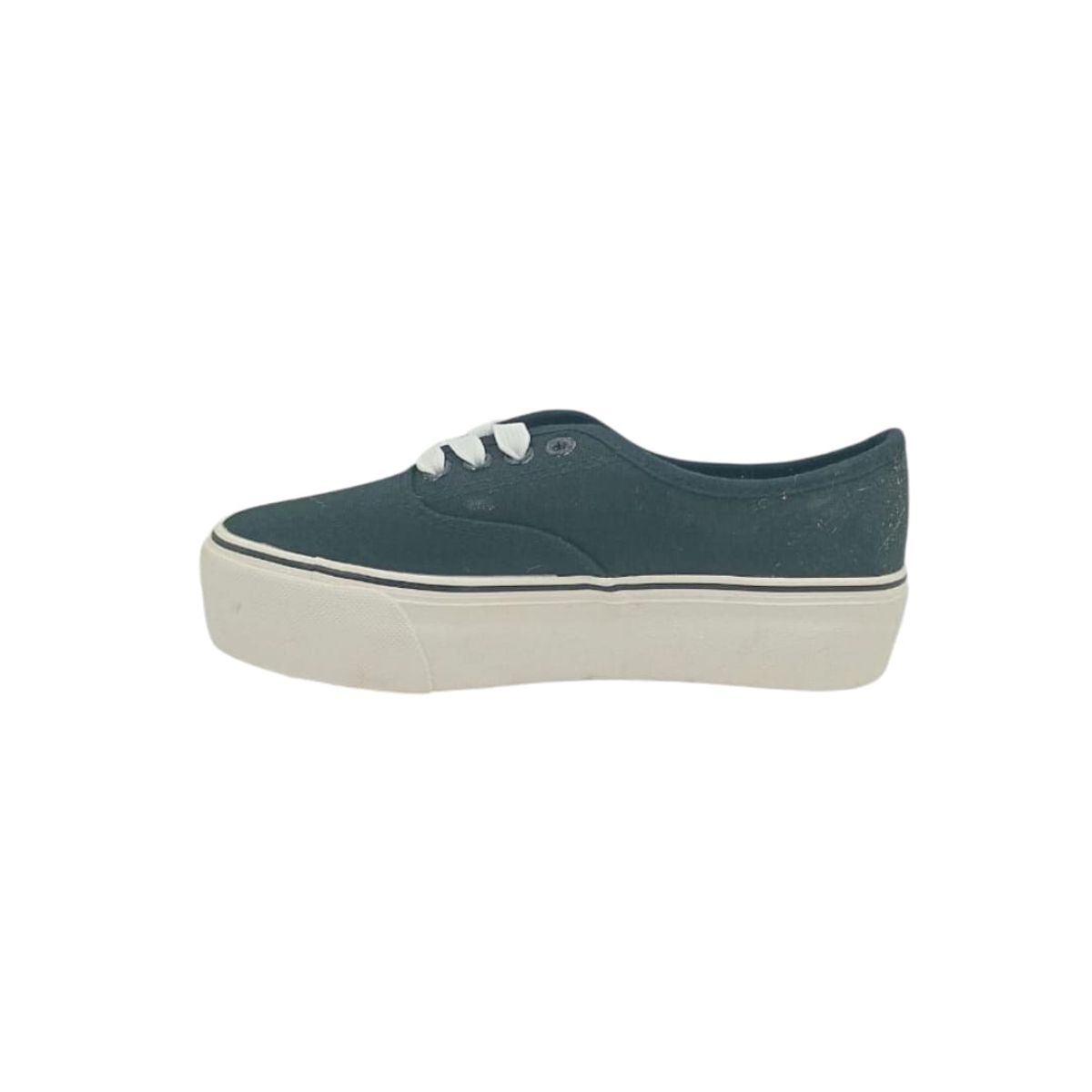 HERIEL - Zapatilla Negra Textil Mujer