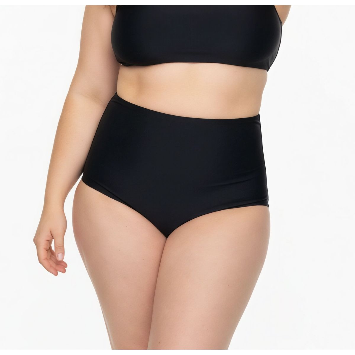 HIPSY SWIMWEAR - Parte de abajo bikini mujer tiro alto reductiva ALTA COBERTURA