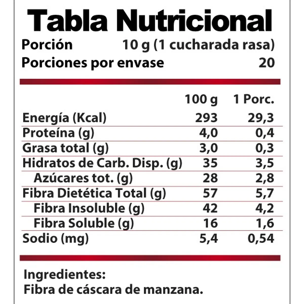 REVITTA WELLNESS - Fibra De Manzana 200 Grs Para Estreñimineto Revitta Wellness
