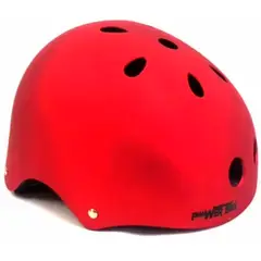 POWERBIKE - Casco Urbano con Luz Rojo Talla M