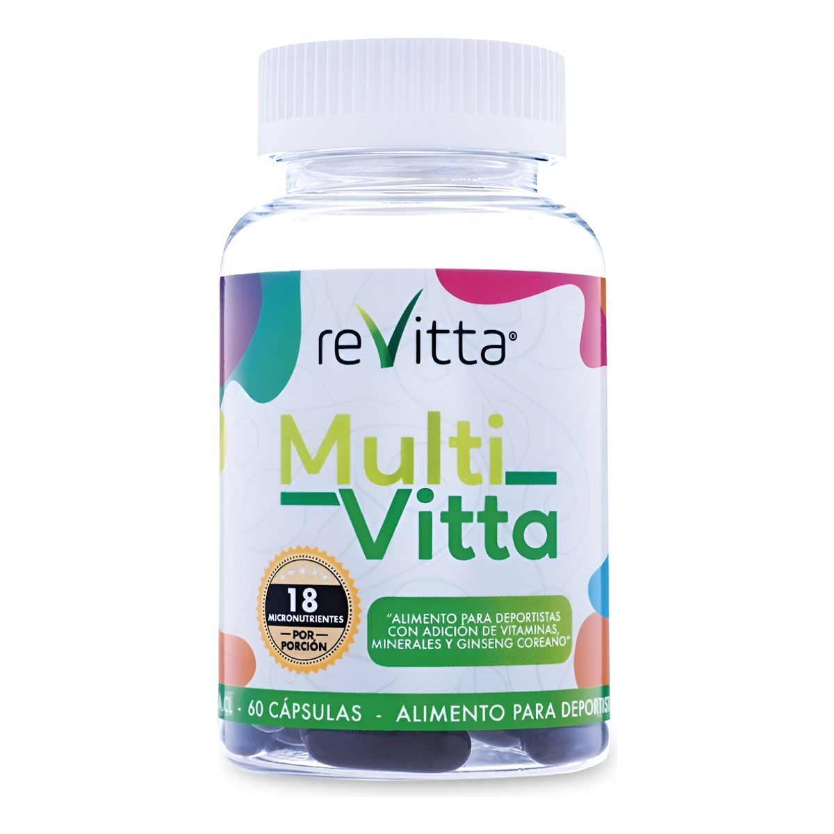 REVITTA WELLNESS - Multivitamínico Multivitta 60 Cápsulas Revitta Wellness