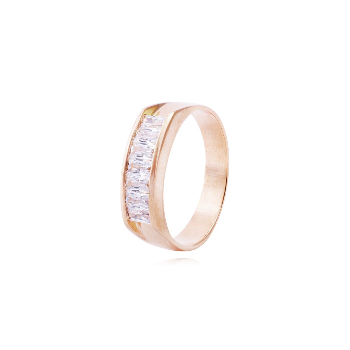 JB JOYAS BARON - Anillo Oro Miel 18kt Destello