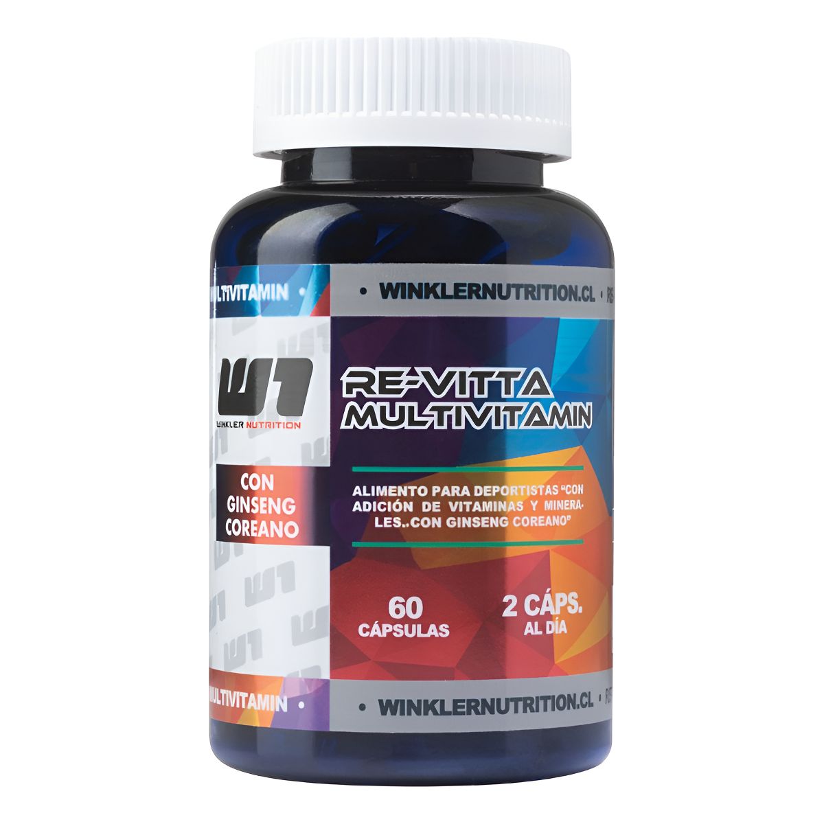 WINKLER NUTRITION - Multivitamínico Revitta 60 Cápsulas Winkler Nutrition