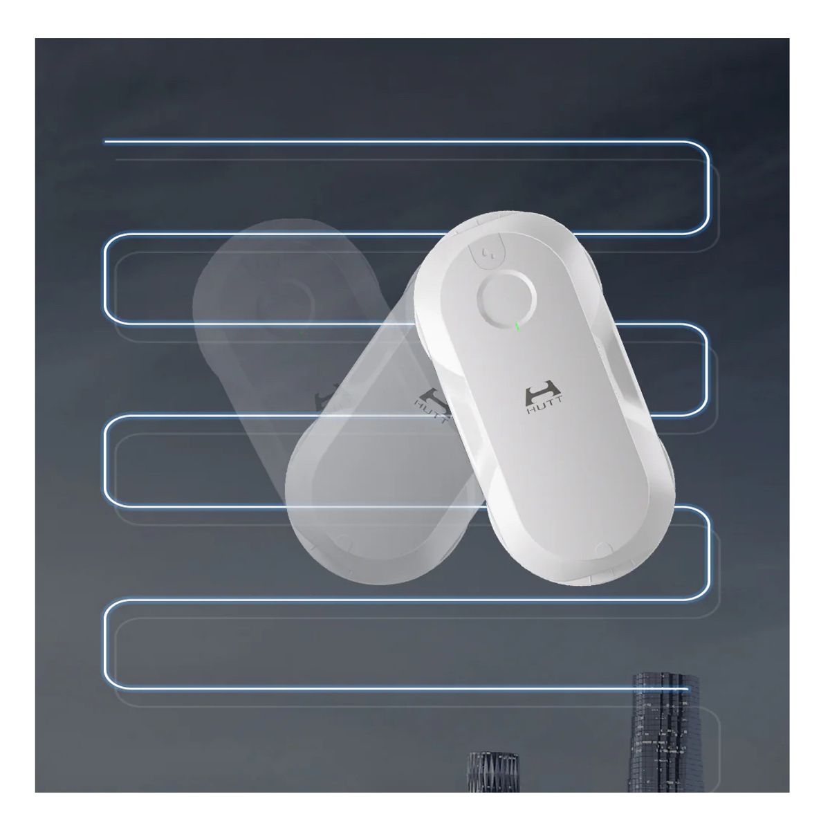 HUTT - HUTT DDC56 Robot Limpia Vidrios Sistema de Pulverización Open Box