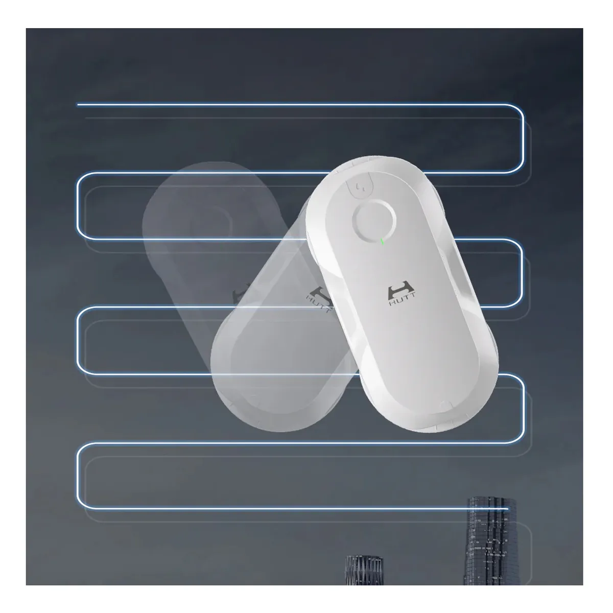 HUTT - HUTT DDC56 Robot Limpia Vidrios Sistema de Pulverización Open Box