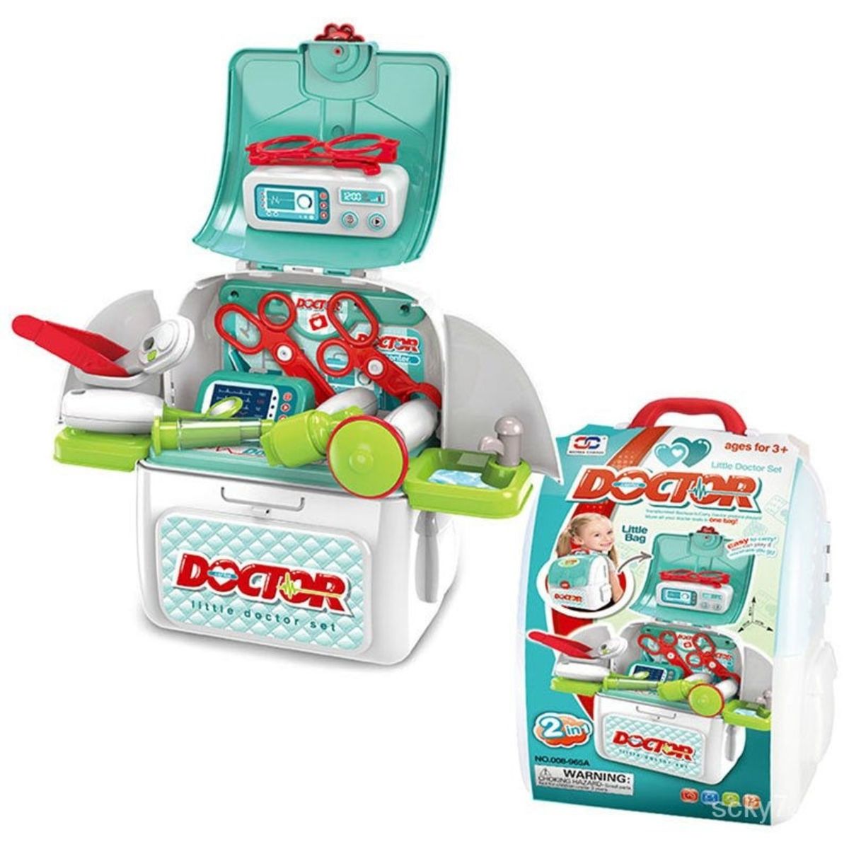 GENERICO - MOCHILA CON ACCESORIOS DOCTOR