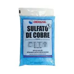 DIDEVAL - Sulfato de Cobre Multiusos 1 Kg Algicida y Fungicida