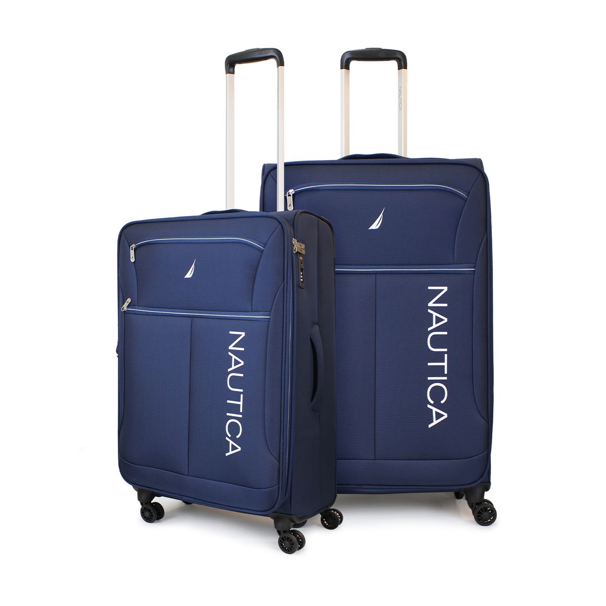 NAUTICA - Pack 2 maletas blanda de tela M+L Nautica Valencia 20k y 23k azul