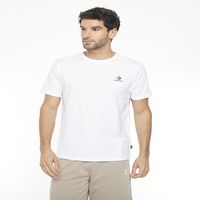 Polera Star Chevron Chest Hombre Blanco