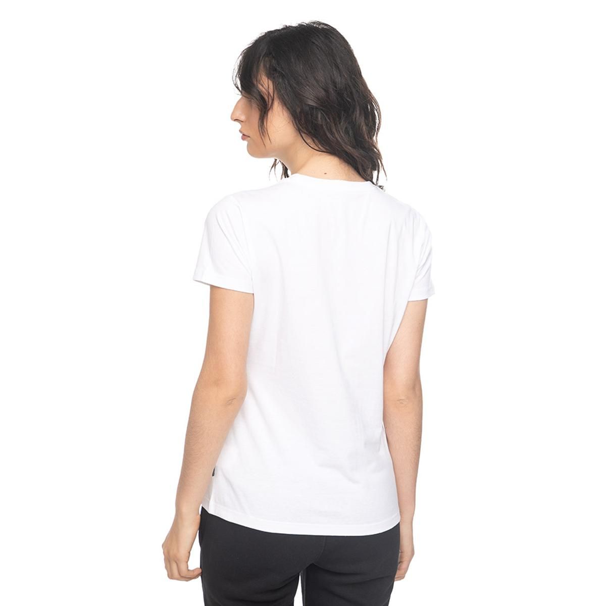 CONVERSE - Polera Converse Chuck Patch Classic Mujer Blanco