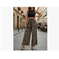 AGW - Pack 3 Pantalones Tigresa Ancho Mujer Colores Surtidos