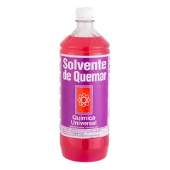 QUIMICA UNIVERSAL - Solvente de Quemar 1lt Química Universal