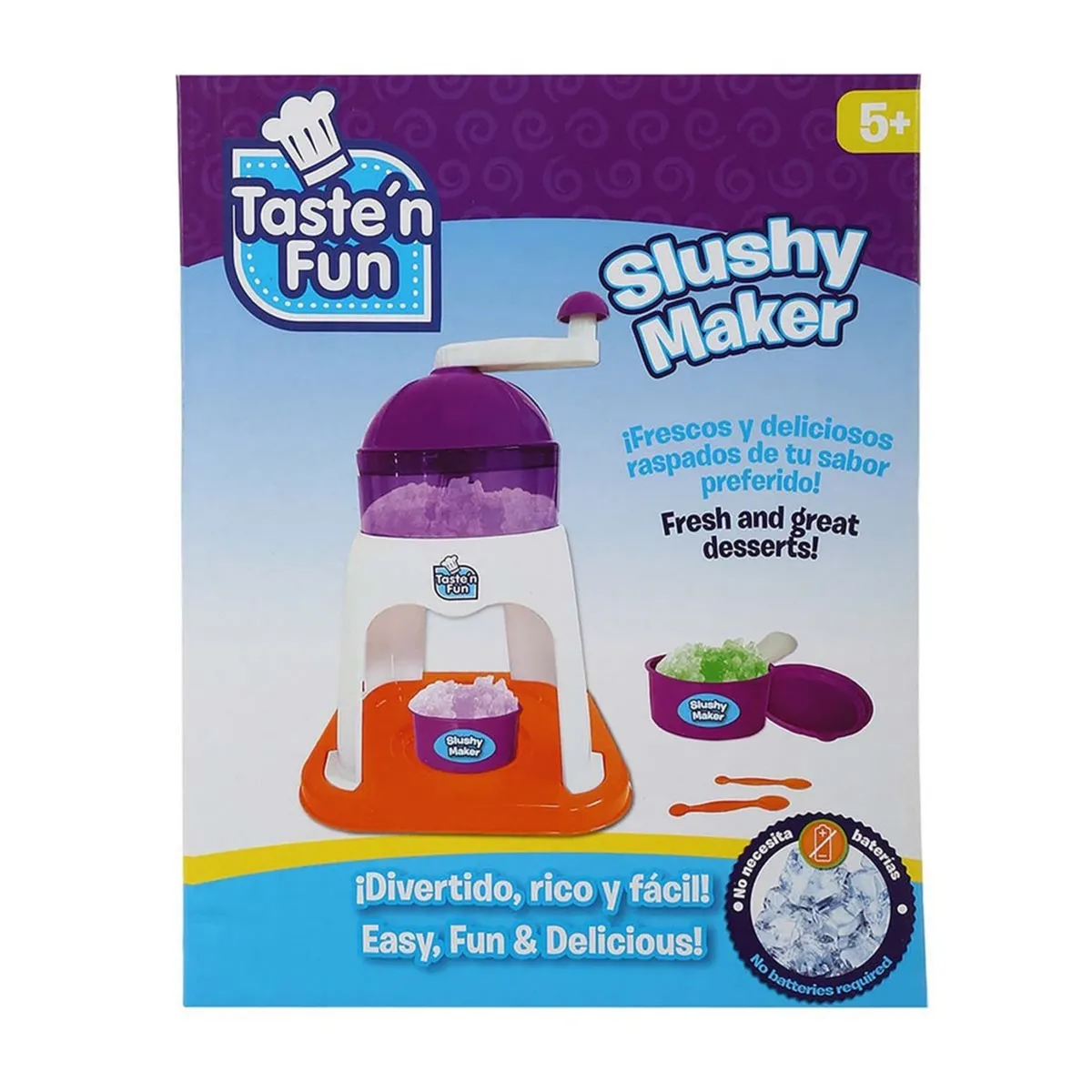 GENERICO - MAQUINA PARA HACER GRANIZADOS TASTE´N FUN