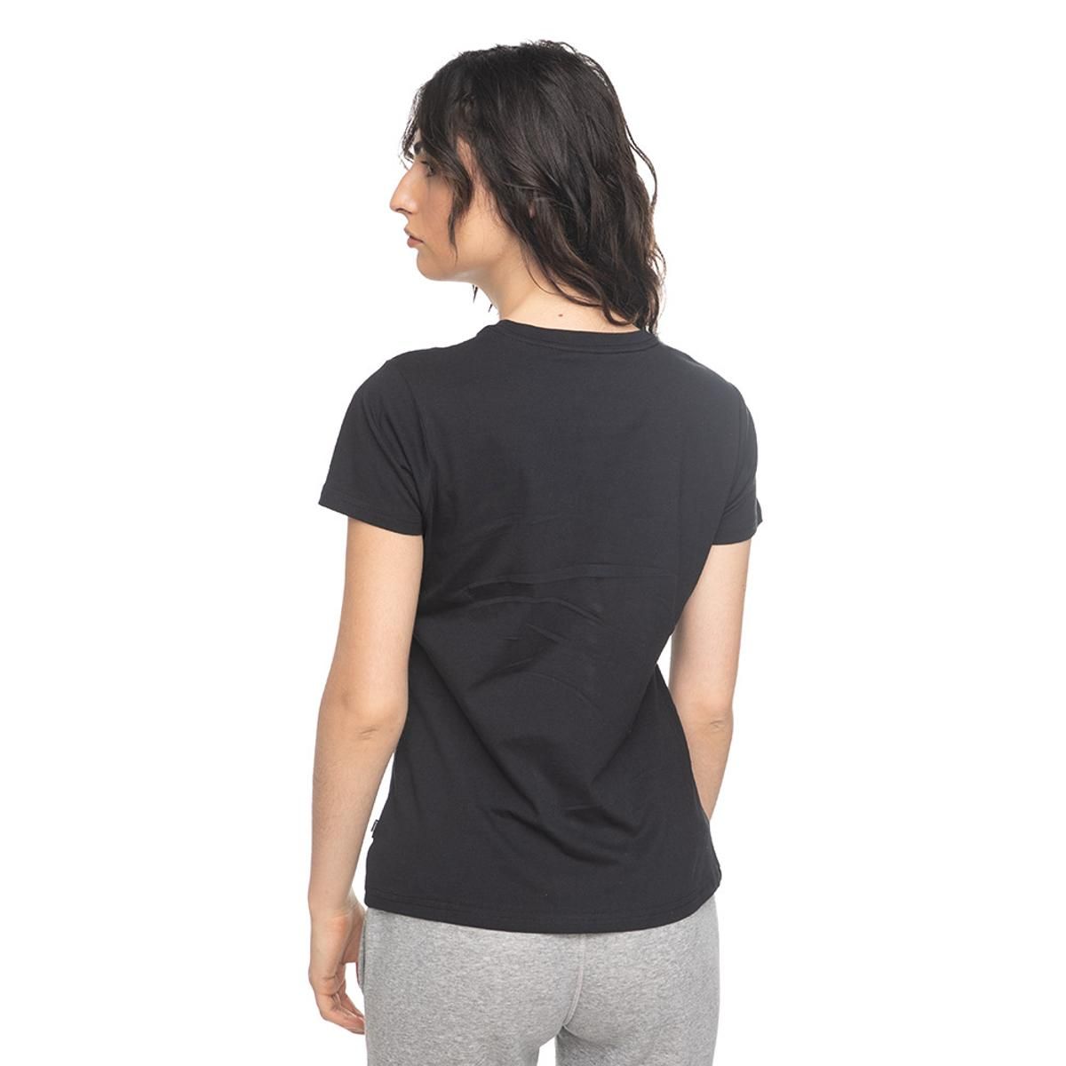 CONVERSE - Polera Converse Chuck Patch Classic Mujer Negro