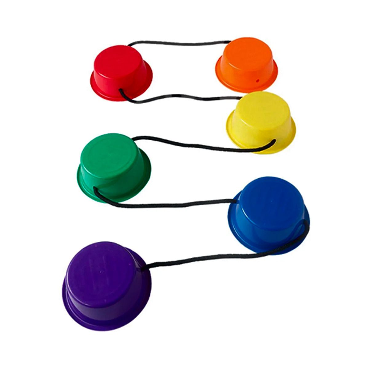 SDFIT - Tarros Baldes Equilibrio Niños Anti Deslizantes Set De 6x 6 Xz-ghs-009